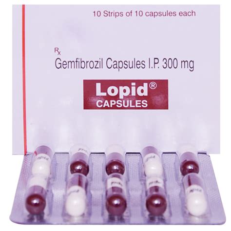 Lopid Capsule | Uses, Side Effects, Price | Apollo Pharmacy