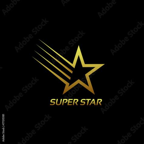 "Super Star Logo" Stock image and royalty-free vector files on Fotolia.com - Pic 171315181