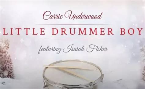 MP3 DOWNLOAD: Carrie Underwood - Little Drummer Boy [+ Lyrics] | CeeNaija