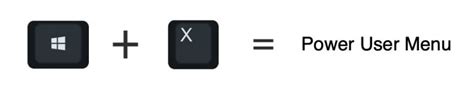 Win + X Shortcut to Power User Menu in Windows – WebNots