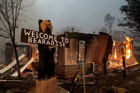 Paradise lost: California community 'destroyed' by wildfire | CBC News | Paradise california ...