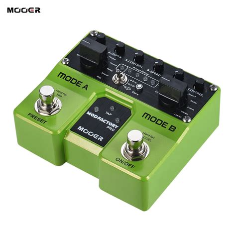 Aliexpress.com : Buy MOOER MODFACTORY Pro Dual Modules Modulation Guitar Effect Pedal 16 ...