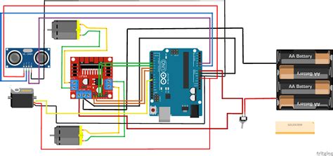 Arduino Obstacle Avoiding Robot Car 2WD With AA Battery - Hackster.io