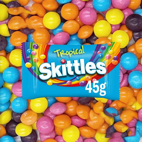 Buy Skittles Tropical 45g From One Pound Sweets