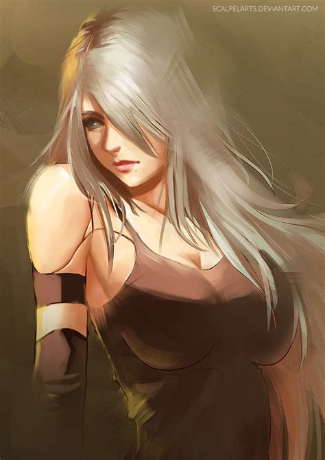 a2 (nier and 1 more) drawn by scalpelarts | Danbooru