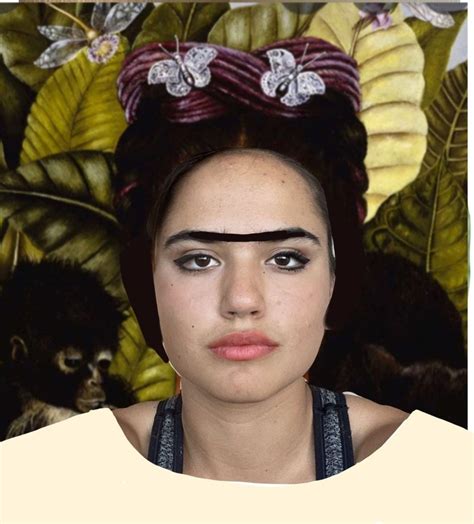 “Self Portrait with Thorn Necklace and Hummingbird” Frida Kahlo – Studio Projects