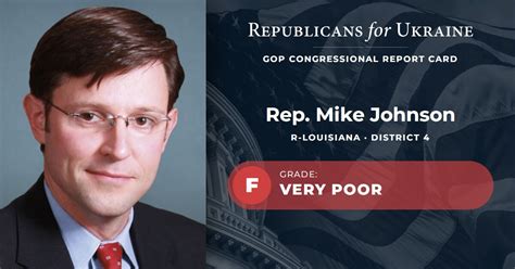 Mike Johnson - GOP Legislator Profile - Republicans For Ukraine