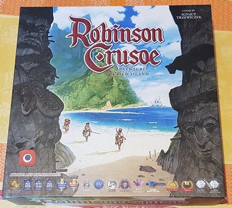 Robinson Crusoe Board Game Review Box | Victory Conditions