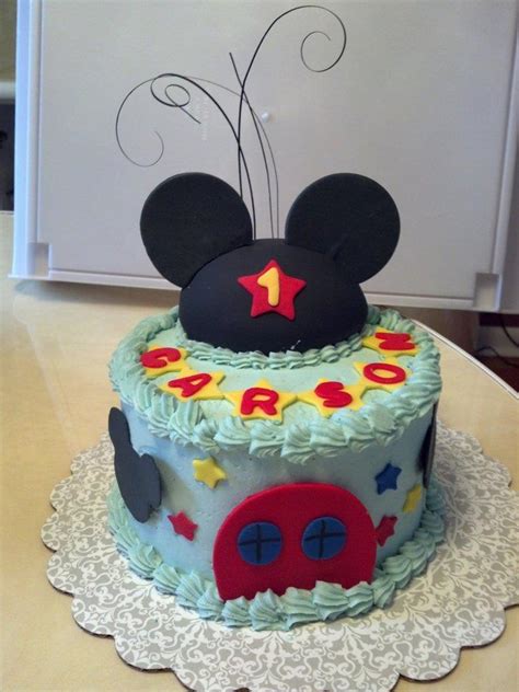 Mickey Mouse Clubhouse Smash Cake - CakeCentral.com