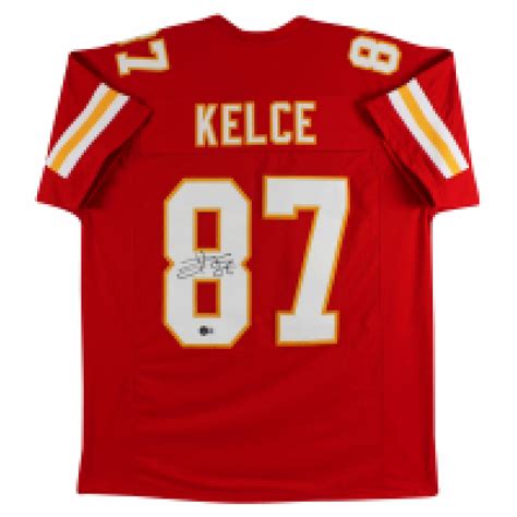 Travis Kelce Signed Jersey (Beckett) | Pristine Auction