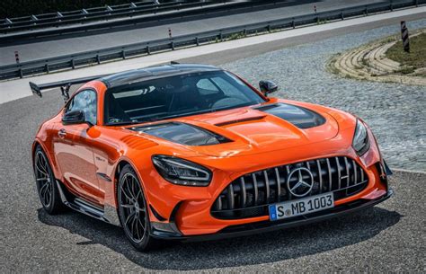 Mercedes-AMG GT Black Series, les photos de la nouvelle couleur exclusive orange Magma