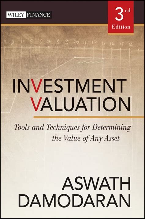 Investment Valuation (3rd ed.) by Aswath Damodaran (ebook)