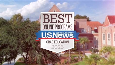 No. 1 | 2023 Best Online Graduate Education Program Rankings - YouTube