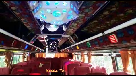 Exclusive video of KERALA Tourist Bus Interior DJ Lighting Show - YouTube