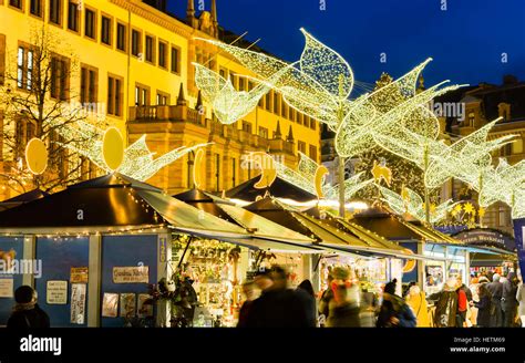 Christmas Market in Wiesbaden, Germany Stock Photo - Alamy