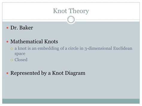 PPT - Reading Knot Diagrams PowerPoint Presentation, free download - ID:2338559