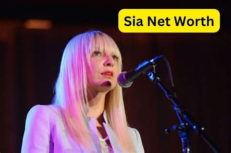 Sia Net Worth 2024: Salary, Income, Age, Husband and Home