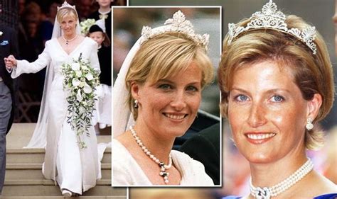 Sophie Countess of Wessex wedding: How her tiara was different to any royal bride | Express.co.uk