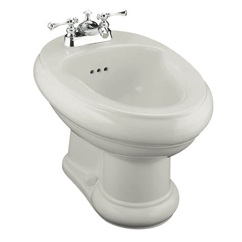 KOHLER Revival 15-in H Ice Grey Elongated Bidet at Lowes.com