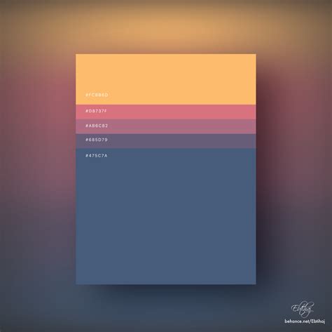 MINIMALIST COLOR PALETTES - Kenneth Collins