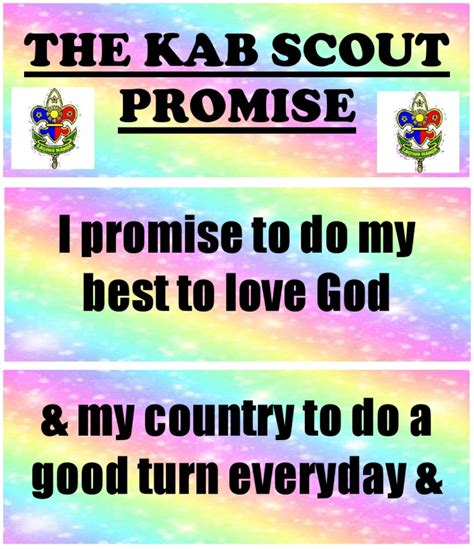 The Kab Scout Promise | PDF