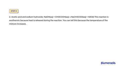 SOLVED: Do these form endothermic or exothermic reactions and how do you no Thank you ...