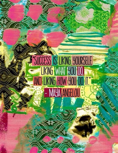 Success by Maya Angelou :) · MoveMe Quotes