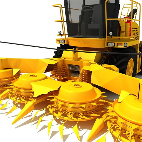 3d forage harvester model