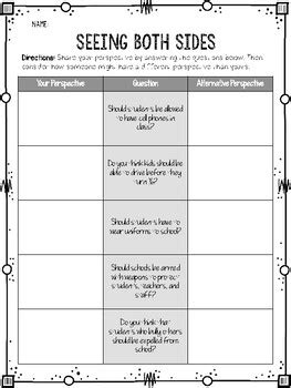 Social Emotional Learning - Social Awareness Unit Activities for Middle ...