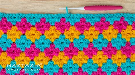 Diamond Granny Stitch Crochet Pattern - Naztazia