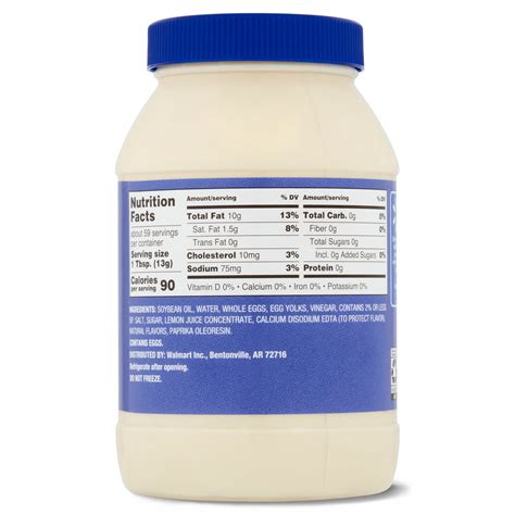 Mayonnaise Nutrition Facts | Besto Blog