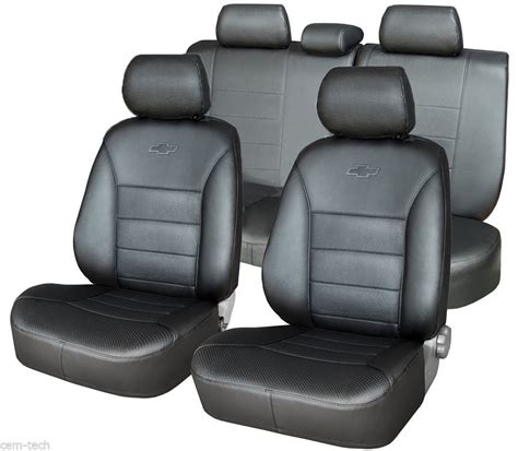 Black Eco-Leather Tailored Full Set Seat Covers Suzuki Grand Vitara ...