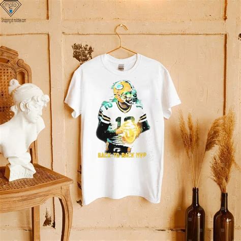 Mvp Aaron Rodgers Signature Shirt, Nfl Fan Green Bay Packers, Football ...