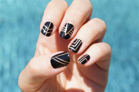 17 Perfect Nail Designs With Striping Tape - fashionsy.com