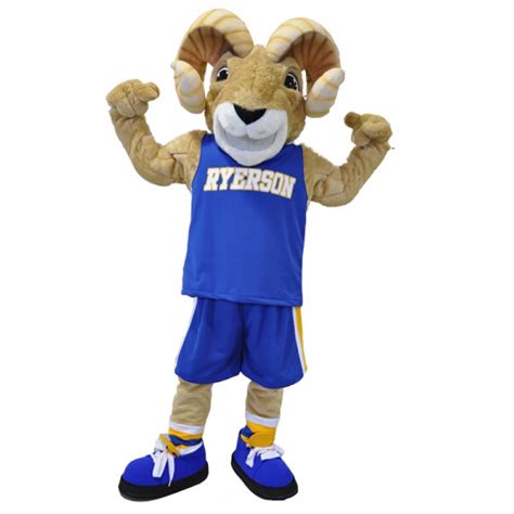 Ram Ryerson Mascot Costumes Sport Team Free Shipping