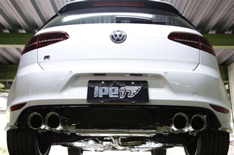 IPE - Volkswagen Golf R (Mk7) Exhaust System