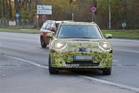 Mini Aceman Electric Crossover Spied Testing On The Streets | Carscoops