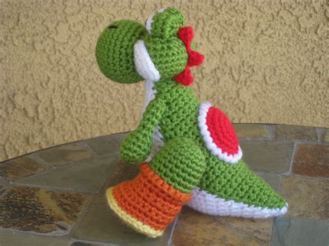 CROCHET PATTERN Yoshi Plush Amigurumi Figurine Doll Stuffed | Etsy