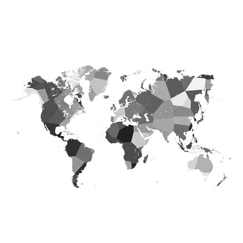 "Low poly world map" by adiosmillet | Redbubble