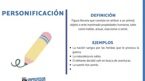 60 ejemplos de PERSONIFICACIÓN - figura literaria