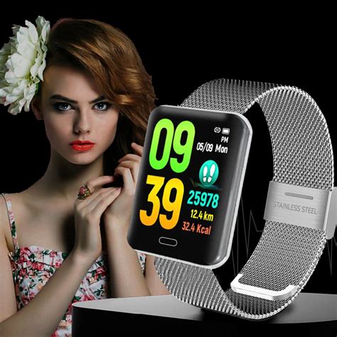 Sport Smart Watch Women Ladies Luxury Brand Wristwatch Electronic LED ...