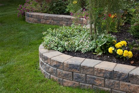 Garden Stone Wall Blocks : Aspen Stone Retaining Wall System & Blocks: Anchor Wall - Ideal for ...