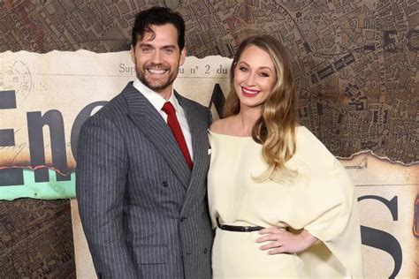 Henry Cavill and Girlfriend Natalie Viscuso Make Red Carpet Debut at Enola Holmes 2 Premiere