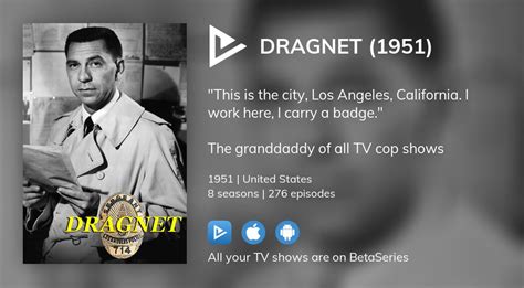 Where to watch Dragnet (1951) season 1 in streaming | BetaSeries.com