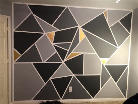 20+ Geometric Accent Wall Diy – The Urban Decor