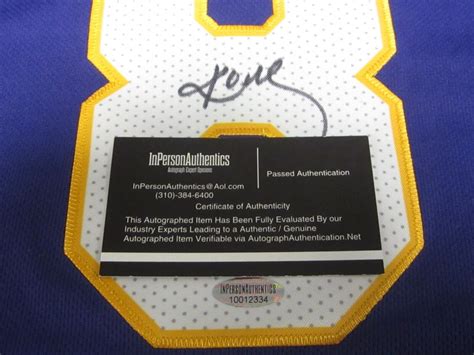 Kobe Bryant signed autographed Lakers jersey with coa Mitchell & Ness ...