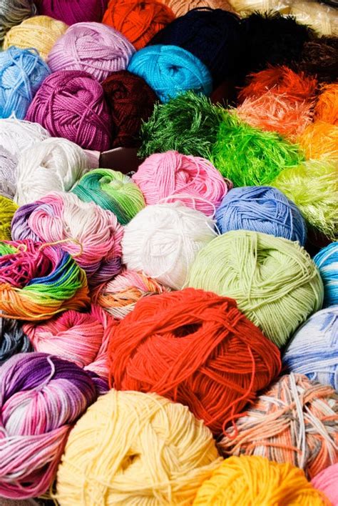 Color threads stock image. Image of rainbow, fabric, pattern - 21465031