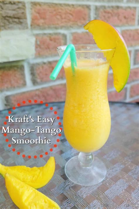 Easy Mango-Tango Smoothie Recipe - Delicious Drink for HOT Summer Days - The Exploring Family