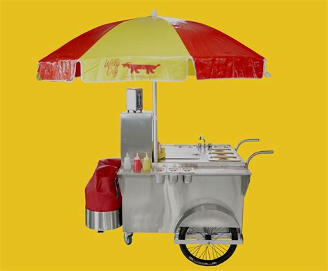 Classic New Yorker Hot Dog Cart| Willy Dogs Hot Dog Carts