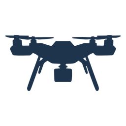 Drone Quad Front PNG & SVG Design For T-Shirts